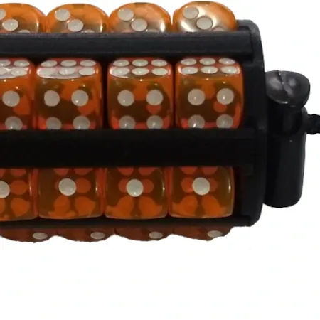 Porta 36 dados 12mm - Preto