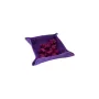 Bandeja de peças em couro ecológico 13 x 13cm - Roxo