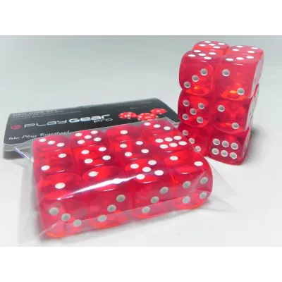 Kit 7 Dados Perolado Marrom c/ Números Brancos