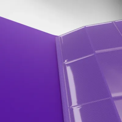 Portfólio 18 bolsos 20 folhas roxo - Casual Album - Gamegenic