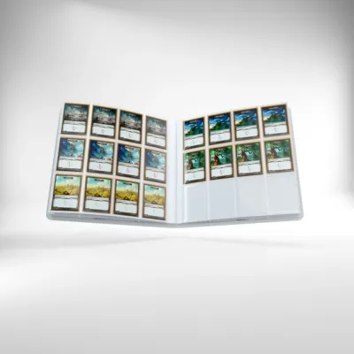 Portfólio 24 bolsos 20 folhas branco - Casual Álbum - Gamegenic