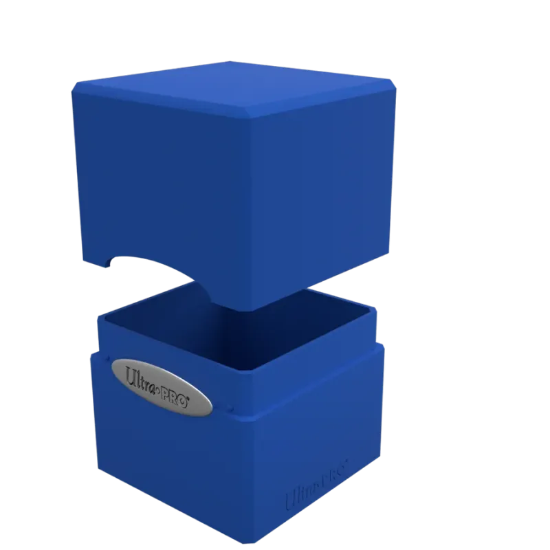 Deck Box Satin Cube Azul Pacífico - Ultra Pro Deck Box Satin Cube Azul Pacífico - Ultra Pro