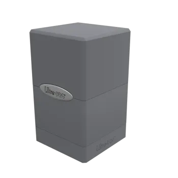 Deck Box Satin Tower Cinza Fumaça - Ultra Pro
