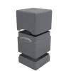 Deck Box Satin Tower Cinza Fumaça - Ultra Pro Deck Box Satin Tower Cinza Fumaça - Ultra Pro