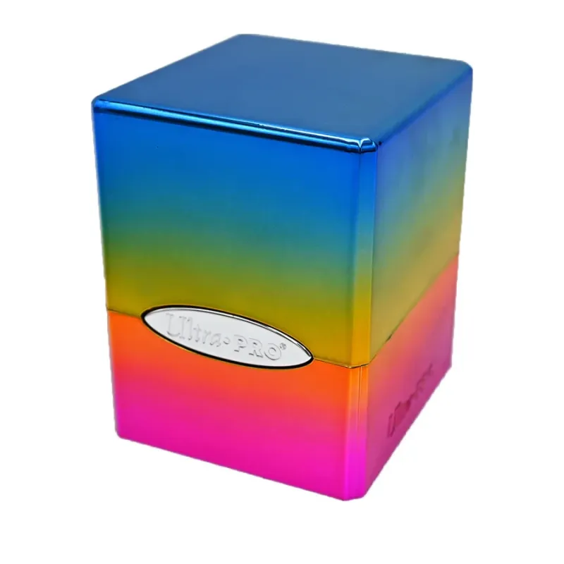 Deck Box Satin Cube Arco-Iris - Ultra Pro Deck Box Satin Cube Arco-Iris - Ultra Pro