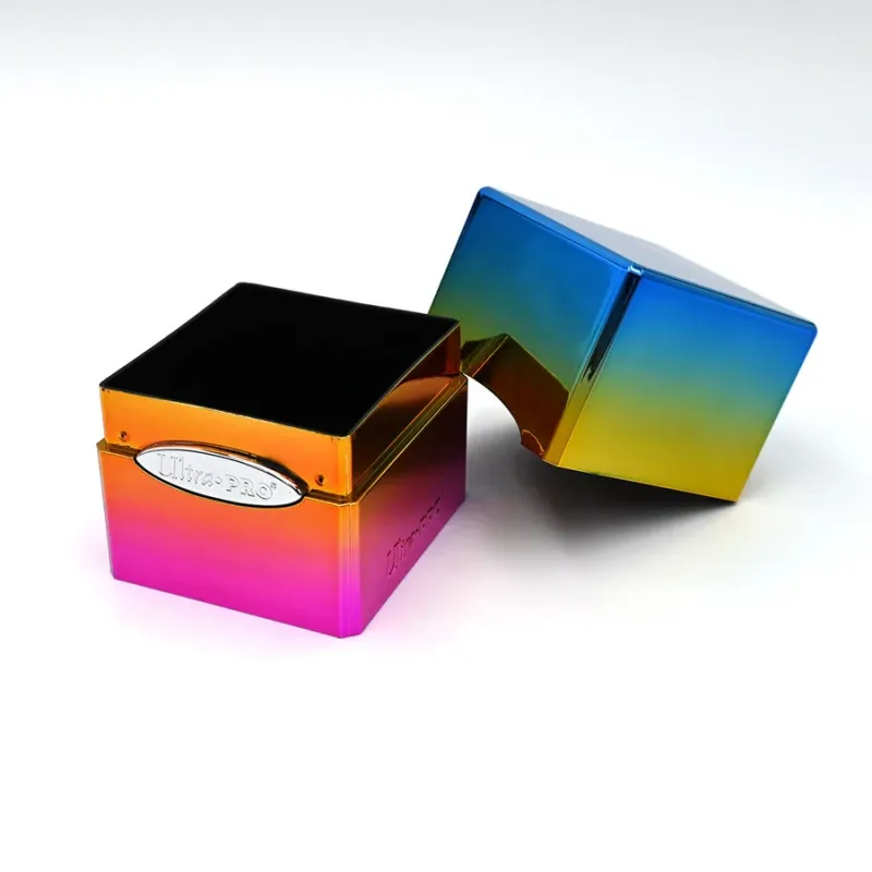 Deck Box Satin Cube Arco-Iris - Ultra Pro Deck Box Satin Cube Arco-Iris - Ultra Pro