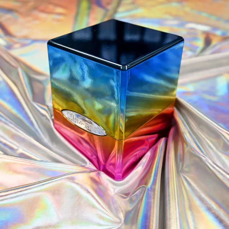 Deck Box Satin Cube Arco-Iris - Ultra Pro Deck Box Satin Cube Arco-Iris - Ultra Pro