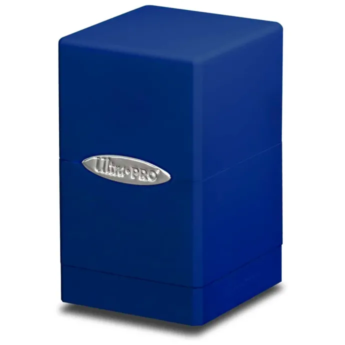 Deck Box Satin Tower Azul - Ultra Pro Deck Box Satin Tower Azul - Ultra Pro