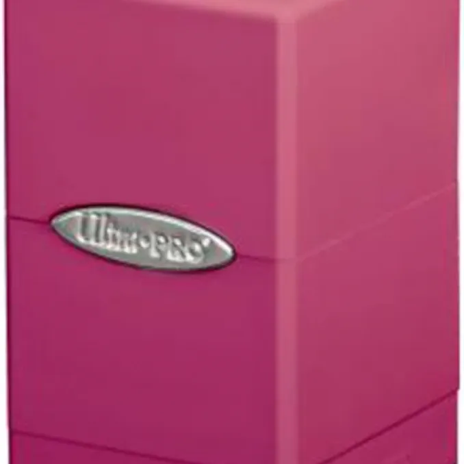 Deck Box Satin Tower Rosa Claro - Ultra Pro Deck Box Satin Tower Rosa Claro - Ultra Pro