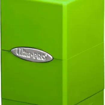 Deck Box Satin Tower Verde Limão - Ultra Pro