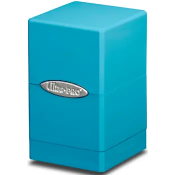 Deck Box Satin Tower Azul Claro - Ultra Pro