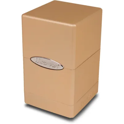 Deck Box Satin Tower Caramelo - Ultra Pro Deck Box Satin Tower Caramelo - Ultra Pro