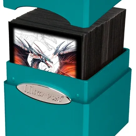 Deck Box Satin Tower Oceano - Ultra Pro Deck Box Satin Tower Oceano - Ultra Pro