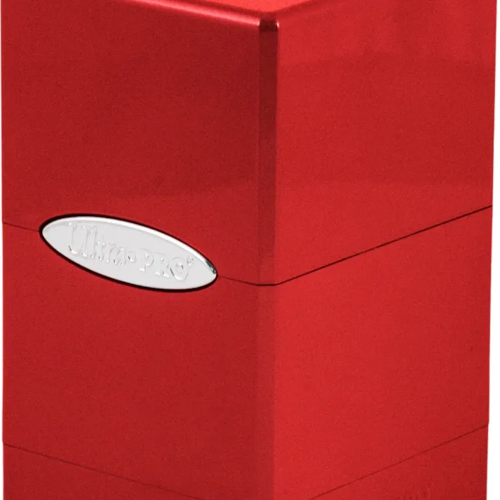 Deck Box Satin Tower Fogo - Ultra Pro Deck Box Satin Tower Fogo - Ultra Pro