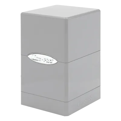 Deck Box Satin Tower Metálica Prata - Ultra Pro