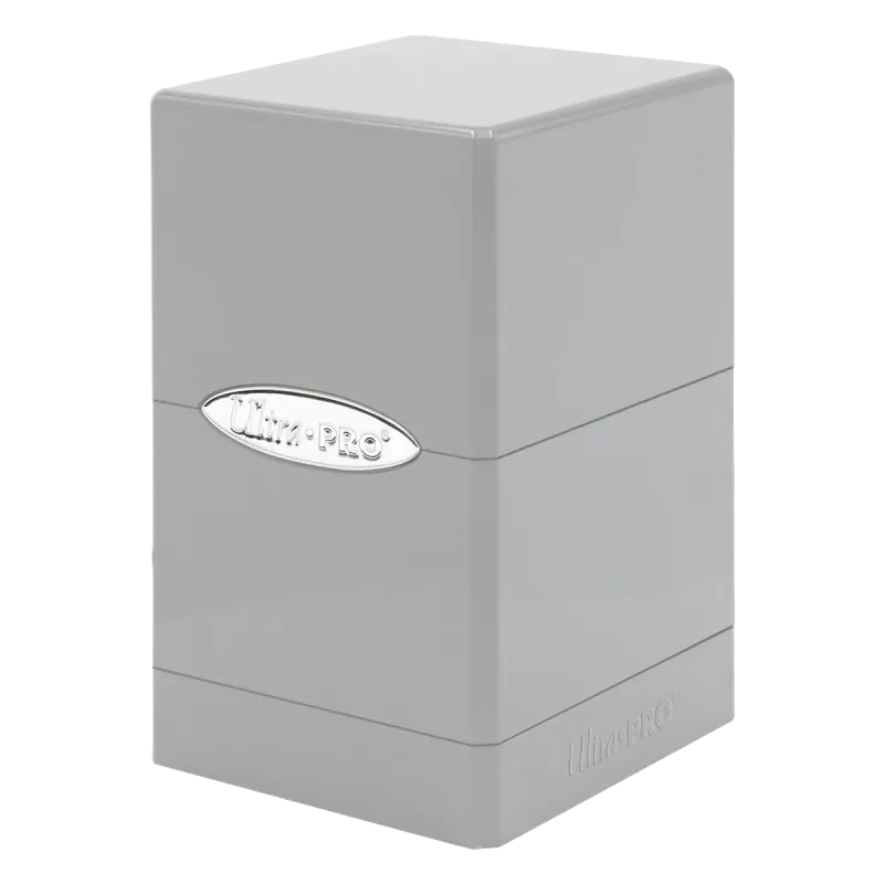 Deck Box Satin Tower Metálica Prata - Ultra Pro Deck Box Satin Tower Metálica Prata - Ultra Pro