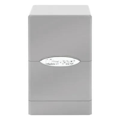 Deck Box Satin Tower Metálica Prata - Ultra Pro