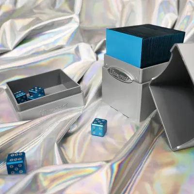 Deck Box Satin Tower Metálica Prata - Ultra Pro