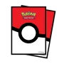 Protetor de Cartas 66mm x 91mm (Padrão) Poké Bola c/ 65 - Ultra Pro