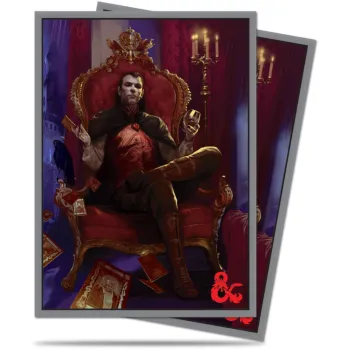 Protetor de Cartas 66mm x 91mm (Padrão) D&D Count Strahd von Zarovich c/ 50 - Ultra Pro