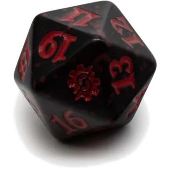 Marcador de Vida Magic A Guerra dos Irmãos - Vermelho