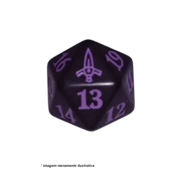 Marcador de Vida Magic Assassinato na Mansão Karlov - Preto