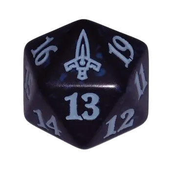 Marcador de Vida Magic Assassinato na Mansão Karlov - Azul