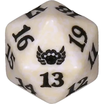 Marcador de Vida Magic Ruas de Nova Capenna - Branco