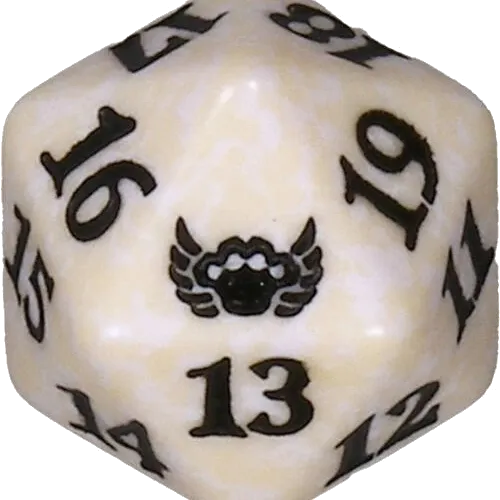 Marcador de Vida Magic Ruas de Nova Capenna - Branco