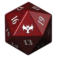 Marcador de Vida Magic Innistrad Voto Carmesim - Vermelho