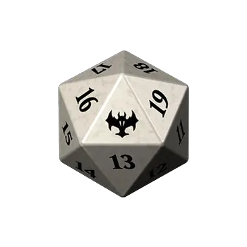 Marcador de Vida Magic Innistrad Voto Carmesim - Branco