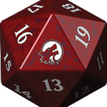Marcador de Vida Magic Innistrad Caçada a Meia-Noite - Vermelho