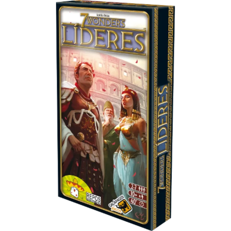 7 Wonders - Expansão: Líderes - Galapagos Jogos