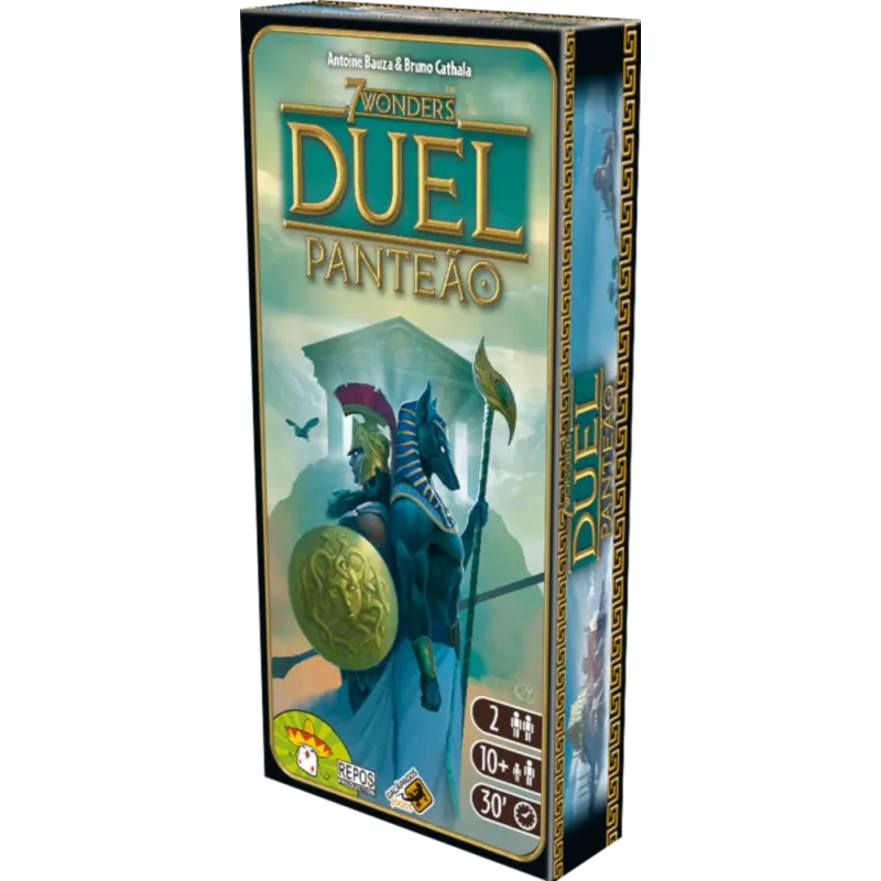 7 Wonders Duel Expansão: Panteão - Galapagos Jogos