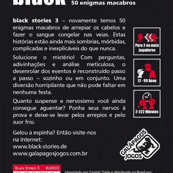 Black Stories 3 - Galapagos Jogos