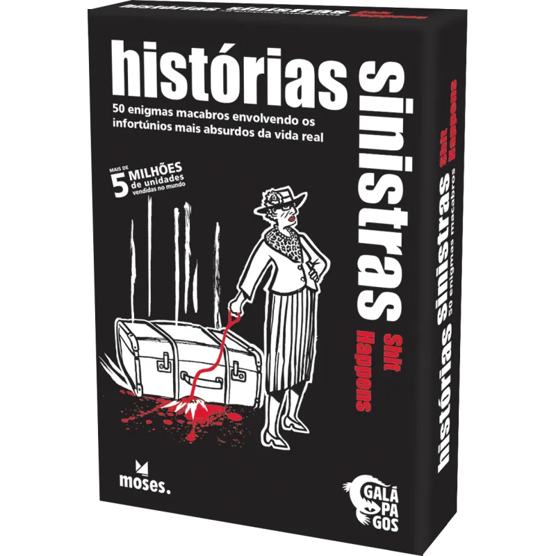 Histórias Sinistras: M**** acontecem - Galápagos Jogos Histórias Sinistras: M**** acontecem - Galápagos Jogos