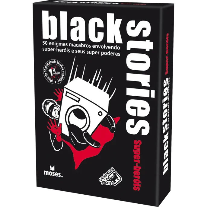 Black Stories: Super-Heróis - Galápagos Jogos