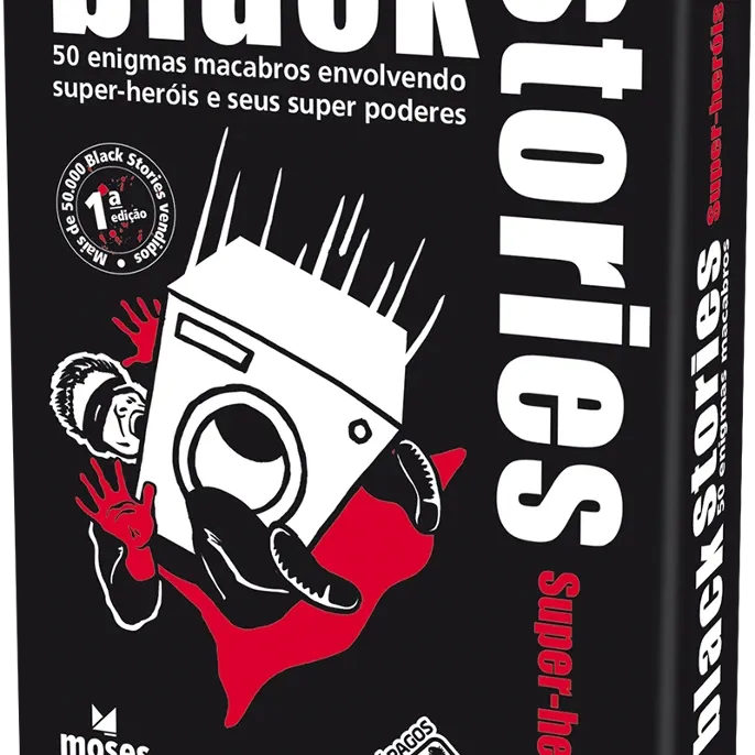 Black Stories: Super-Heróis - Galápagos Jogos Black Stories: Super-Heróis - Galápagos Jogos