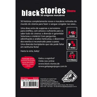 Histórias Sinistras: Cinema - Galápagos Jogos