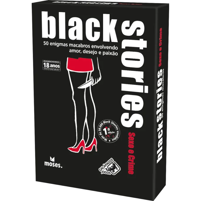 Black Stories: Sexo e Crime - Galápagos Jogos Black Stories: Sexo e Crime - Galápagos Jogos