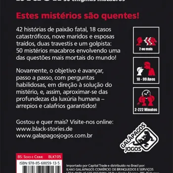 Black Stories: Sexo e Crime - Galápagos Jogos