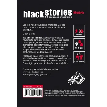Black Stories: Mistério - Galápagos Jogos