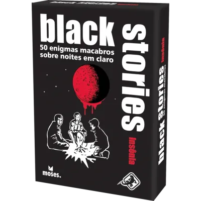 Black Stories: Insônia - Galápagos Jogos Black Stories: Insônia - Galápagos Jogos