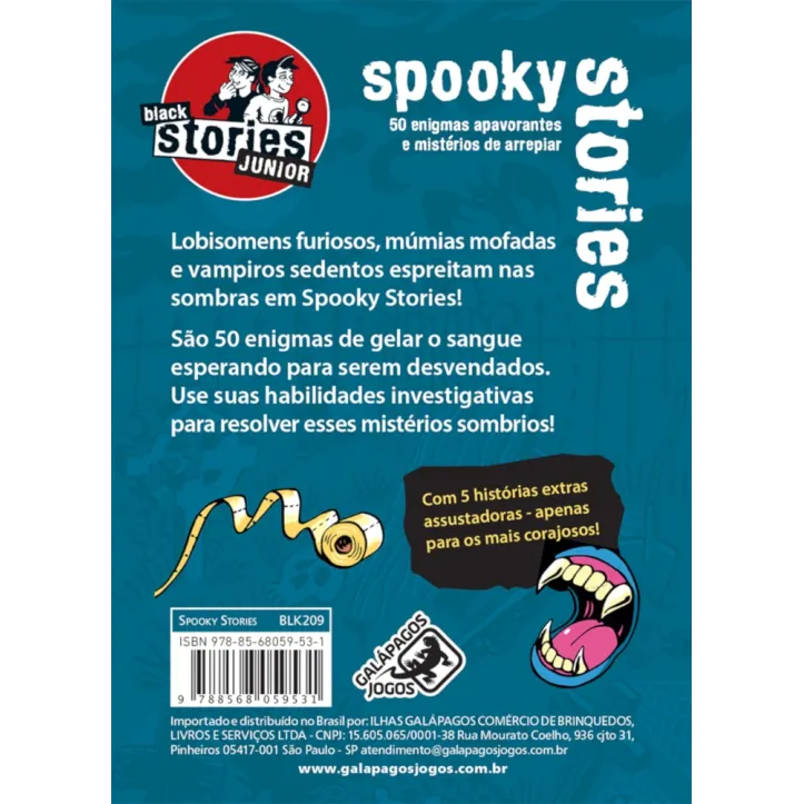 Spooky Stories - Galápagos Jogos