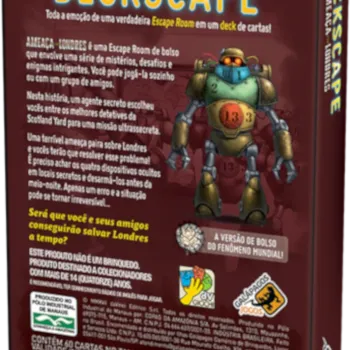 Deckscape: Ameaça em Londres - Galápagos Jogos