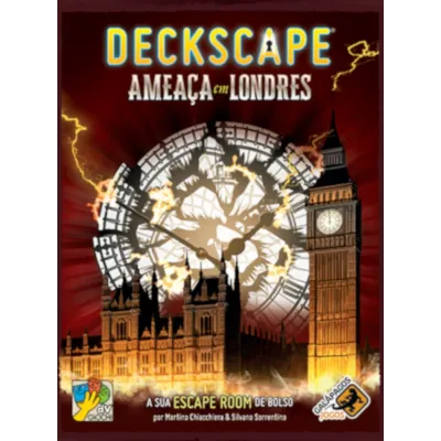 Deckscape: Ameaça em Londres - Galápagos Jogos Deckscape: Ameaça em Londres - Galápagos Jogos