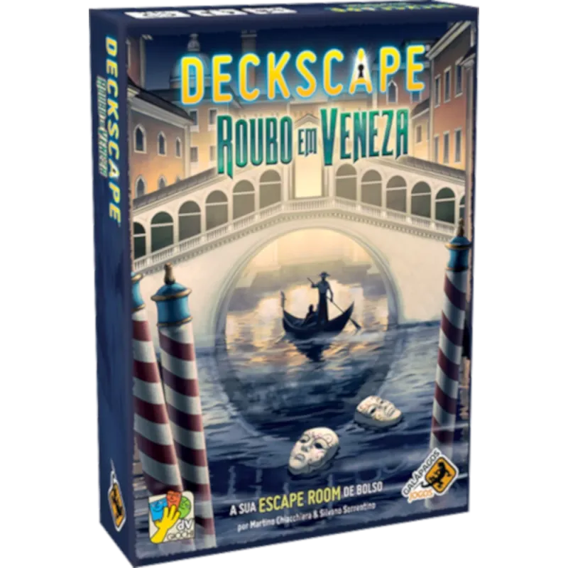 Deckscape: Roubo em Veneza - Galápagos Jogos