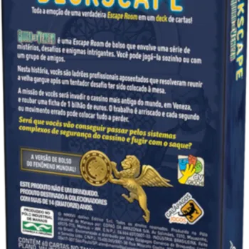 Deckscape: Roubo em Veneza - Galápagos Jogos