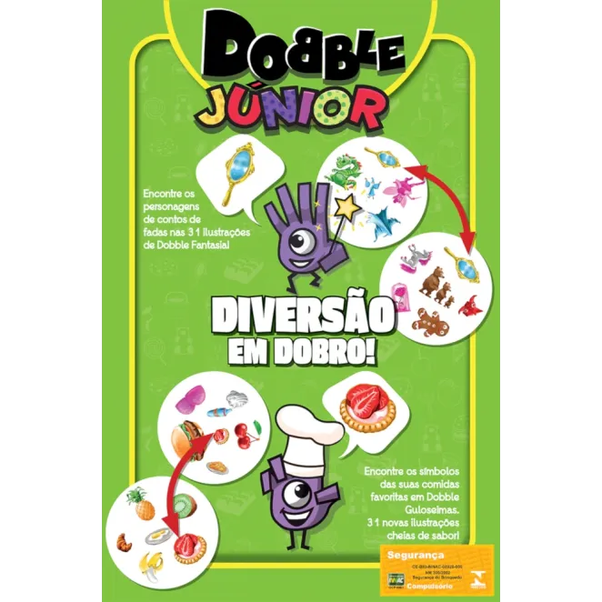 Dobble Júnior - Galápagos Jogos Dobble Júnior - Galápagos Jogos