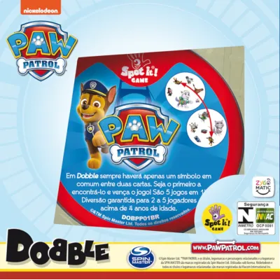 Dobble Paw Patrol - Galápagos Jogos